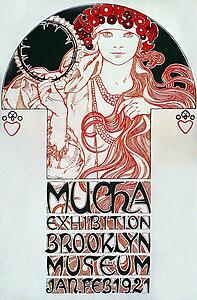 Mucha Exhibition Exposition Mucha Art Print - Mucha Exhibition/exposition Mucha