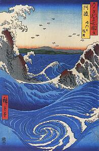Odds Art Print - Naruto Whirlpools, Awa Province, From The Series Views Of Famous Places In The Sixty-Odd Provinces