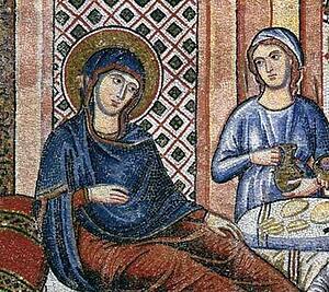 Art Print - Nativity Of The Virgin. Detail