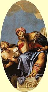 Art Print - Old Man Wearing A Turban