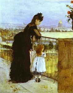 Art Print - On The Balcony