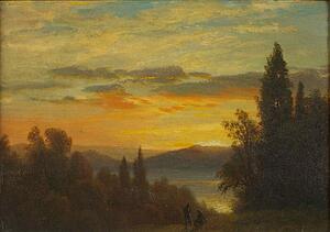 Hudson River Art Print - On The Hudson River Near Irvington