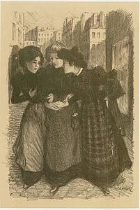 Issue Art Print - Original Drawing For Les Maîtres De L’affiche From Issue 40, Mar. 1899.