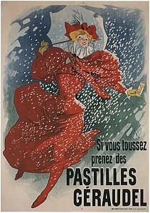 Jules Chéret Art Print - Pastilles Géraudel