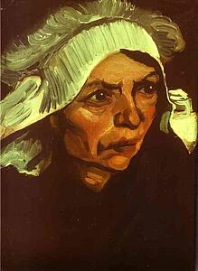 Peasant Woman - Art Print Art Print - Peasant Woman
