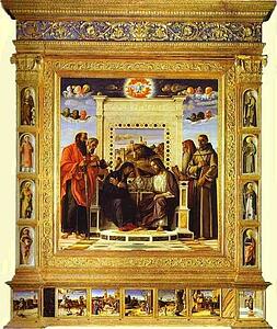 Art Print - Pesaro Altarpiece. Coronation Of The Virgin