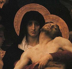 Art Print - Pieta. Detail