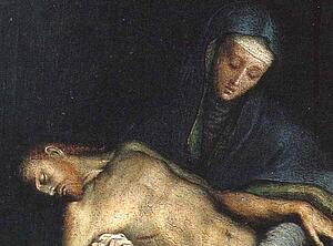Art Print - Pieta. Detail