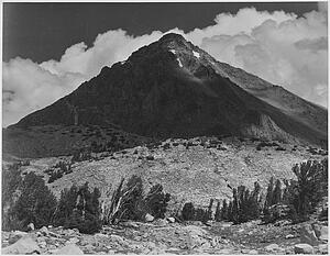 Pinchot Pass, Mt. Wynne, Kings River Canyon (Proposed As A National Park), California, 1936.  Photographs Of National Parks And Monuments, Compiled 1941 - 1942, Documenting The Period Ca. 1933 - 1942. - Art Print Art Print - Pinchot Pass, Mt. Wynne, Kings River Canyon (Proposed As A National Park), California, 1936.  Photographs Of National Parks And Monuments, Compiled 1941 - 1942, Documenting The Period Ca. 1933 - 1942.