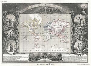 Planisphere Art Print - Planisphere.