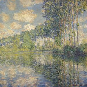 On Art Print - Poplars On The Epte