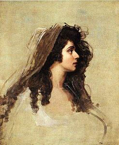 Art Print - Portrait Head (Mrs Siddons)