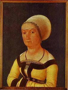 Portrait Of 34-Year-Old Woman - Art Print Art Print - Portrait Of 34-Year-Old Woman