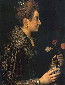 Portrait Of A Lady - Art Print Art Print - Portrait Of A Lady