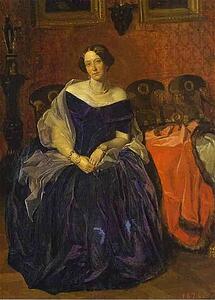 Art Print - Portrait Of A. P. Zhdanovich