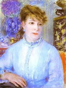 Portrait Of A Woman. (Portrait De Femme) - Art Print Art Print - Portrait Of A Woman. (Portrait De Femme)
