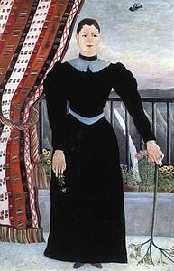 Portrait Of A Woman - Art Print Art Print - Portrait Of A Woman