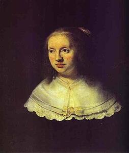 Portrait Of A Woman - Art Print Art Print - Portrait Of A Woman
