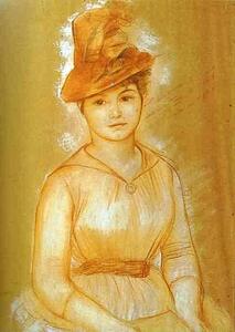 Portrait Of A Woman - Art Print Art Print - Portrait Of A Woman