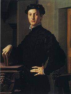 Portrait Of A Young Man With A Book - Art Print Art Print - Portrait Of A Young Man With A Book