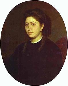Portrait Of A Young Woman Dressed In Black Velvet - Art Print Art Print - Portrait Of A Young Woman Dressed In Black Velvet