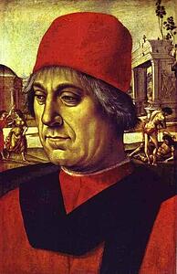 Art Print - Portrait Of An Elderly Man