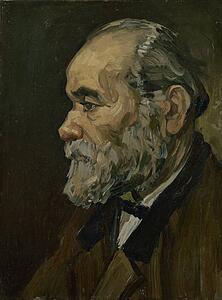 Man Art Print - Portrait Of An Old Man