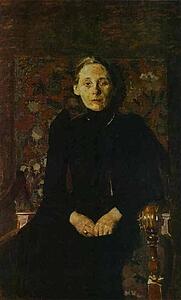 Art Print - Portrait Of Artsybusheva, Wife Of The Businessman Artsybushev
