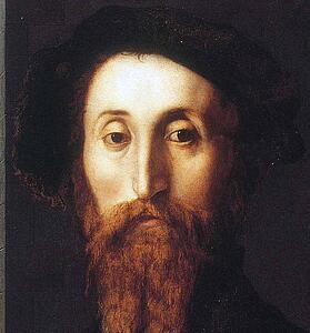 Art Print - Portrait Of Bartolomeo Panciatichi. Detail