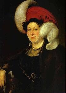 Art Print - Portrait Of Countess N. A. Zubova