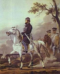 Portrait Of Denis Davydov - Art Print Art Print - Portrait Of Denis Davydov