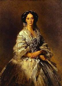 Art Print - Portrait Of Empress Maria Alexandrovna