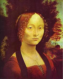 Art Print - Portrait Of Ginevra De'benci