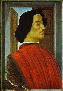 Portrait Of Giuliano De' Medici - Art Print Art Print - Portrait Of Giuliano De' Medici