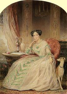 Portrait Of Grand Duchess Maria Aleksandrovna - Art Print Art Print - Portrait Of Grand Duchess Maria Aleksandrovna
