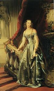 Portrait Of Grand Duchess Olga Nikolaevna - Art Print Art Print - Portrait Of Grand Duchess Olga Nikolaevna