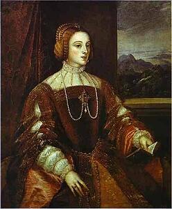Art Print - Portrait Of Isabella Of Portugal