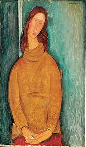 Amedeo Modigliani Art Print - Portrait Of Jeanne Hébuterne