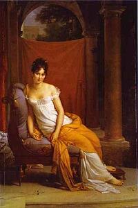 Art Print - Portrait Of Juliette Recamier