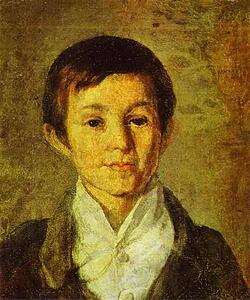 Art Print - Portrait Of K. N. Milyukov As A Child