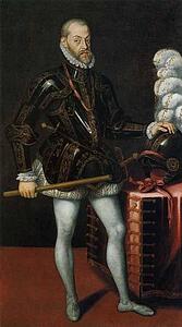 Art Print - Portrait Of King Philip Ii