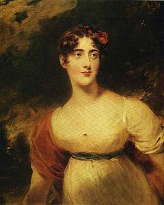 Portrait Of Lady Emily Harriet Wellesley-Pole, Later Lady Raglan - Art Print Art Print - Portrait Of Lady Emily Harriet Wellesley-Pole, Later Lady Raglan