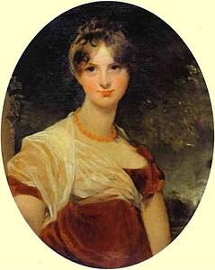 Art Print - Portrait Of Lady Hicks