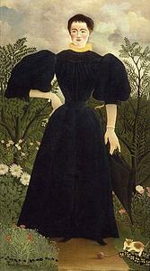 Art Print - Portrait Of Lady