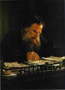 Art Print - Portrait Of Leo Tolstoy