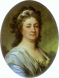 Art Print - Portrait Of M. I. Mussar