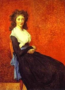 Art Print - Portrait Of Madame Charles-Louis Trudaine