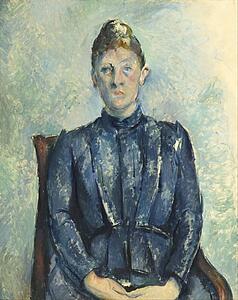 Portrait Of Madame Cézanne Art Print - Portrait Of Madame Cézanne