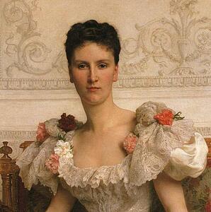 Portrait Of Madame La Comtesse De Cambaceres. Detail - Art Print Art Print - Portrait Of Madame La Comtesse De Cambaceres. Detail