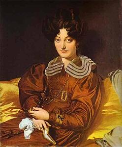 Portrait Of Madame Marcotte De Sainte-Marie - Art Print Art Print - Portrait Of Madame Marcotte De Sainte-Marie